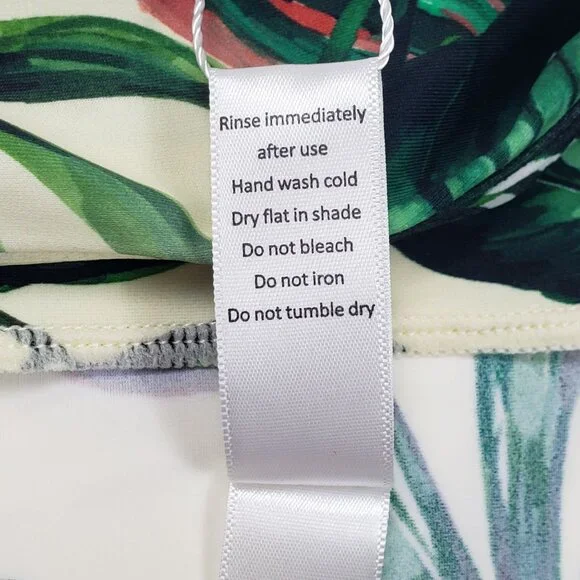 Andie Swim The Waikiki Dress Ivory Palm Tropical Print Summer Dress - Pick Size - Picture 10 of 16